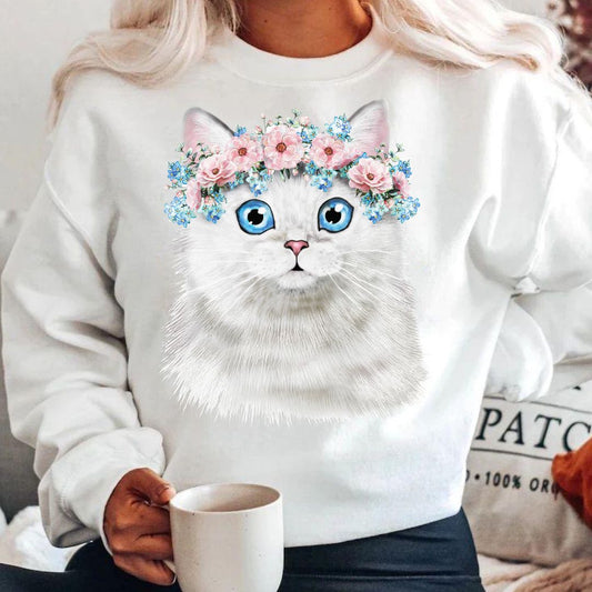 Bluza Blue Cat (7792356688090)