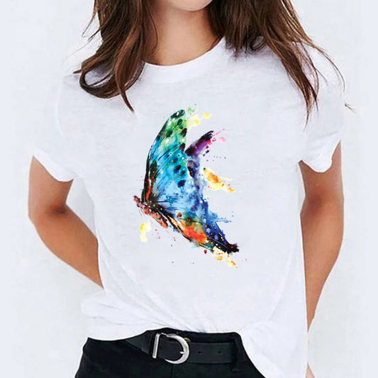 Tricou Butterfly Multicolor (6696876540088)