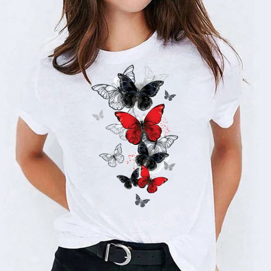 Tricou 5 Butterflies (6584307613880)