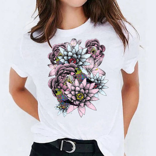 Tricou More Flowers 3 (6607503491256)