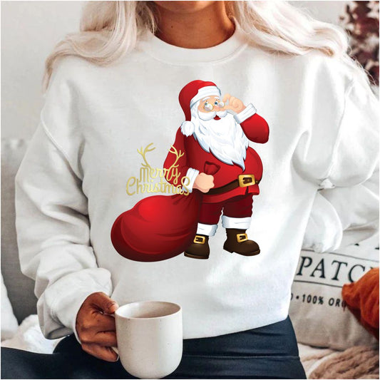 Bluza Mos Craciun cu Cadouri 2