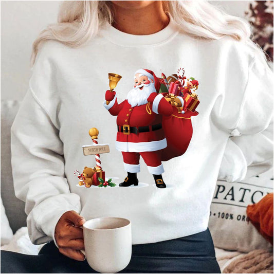 Bluza Mos Craciun Cu Cadouri