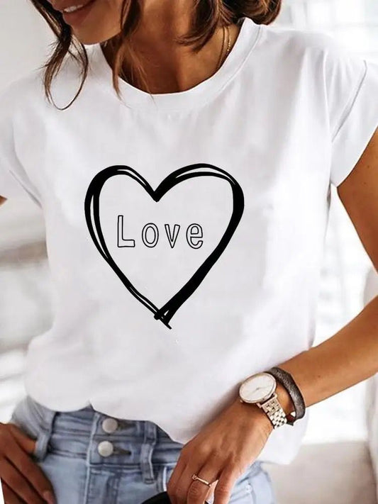 Tricou Love Black