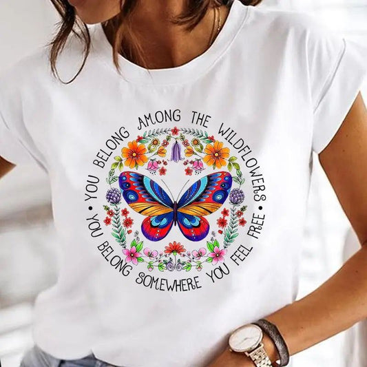 Tricou dama din bumbac 100% You Belong