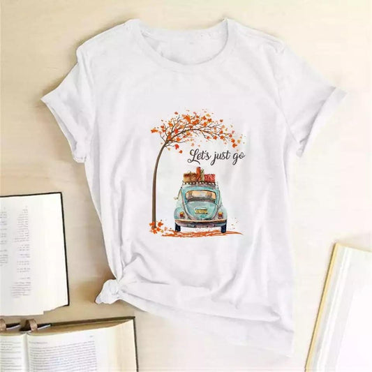 Tricou Let’s Just Go (6583897129144)