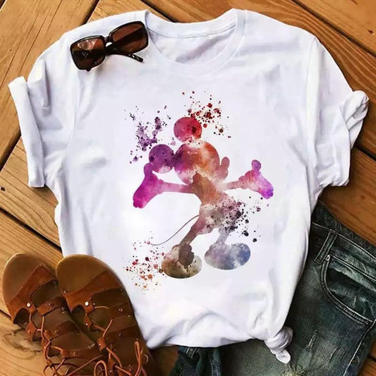 Tricou Abstract Mickey happy (6583906304184)